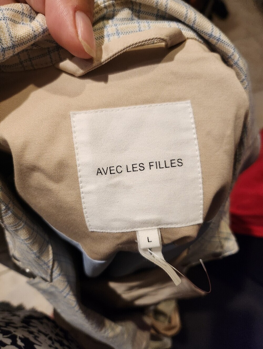 Avec Les Filles Trench Coat size L NEW - Picture 8 of 8